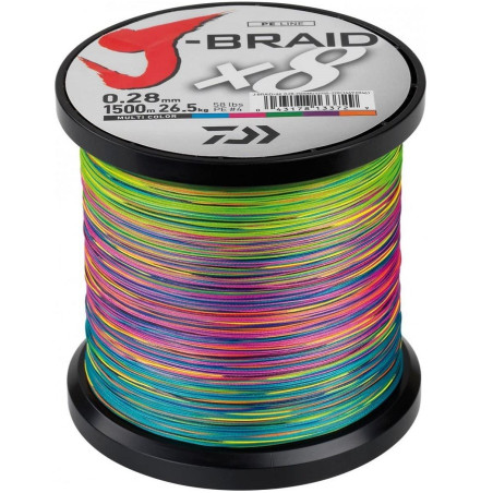 Plecionka Daiwa J-Braid X8 1500m 0,42mm Plecionka Daiwa J-Braid X8 1500m 0,42mm