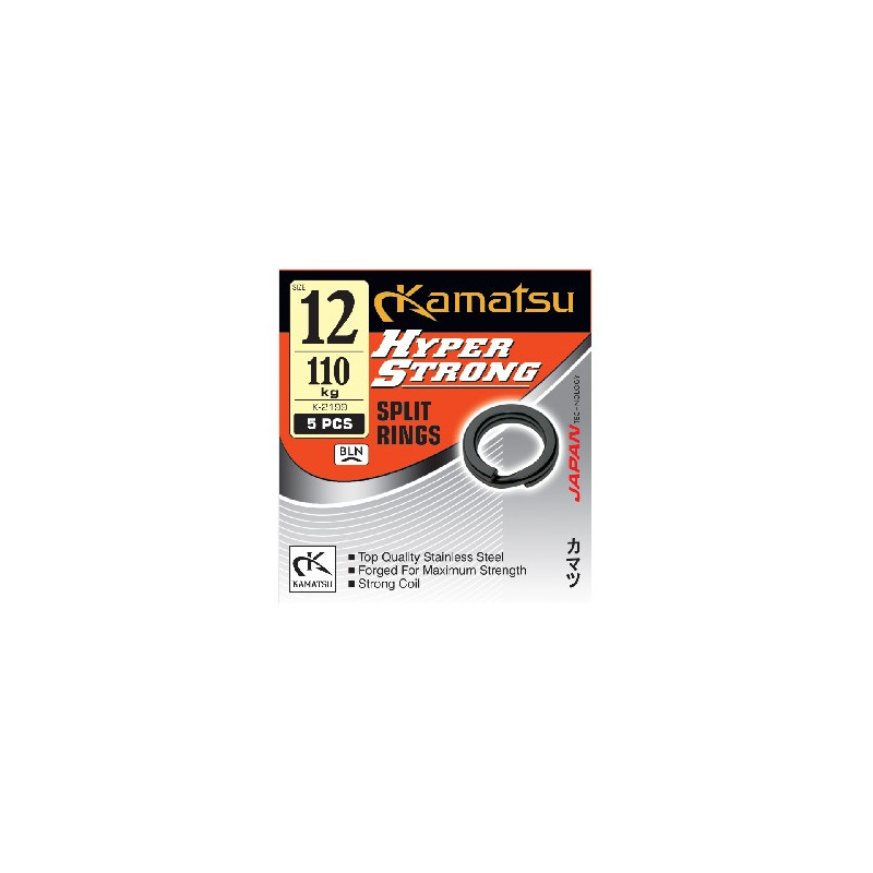 Kółka łącznikowe HYPER STRONG SPLIT RING 580203040 Kamatsu Kółka łącznikowe HYPER STRONG SPLIT RING 580203040 Kamatsu