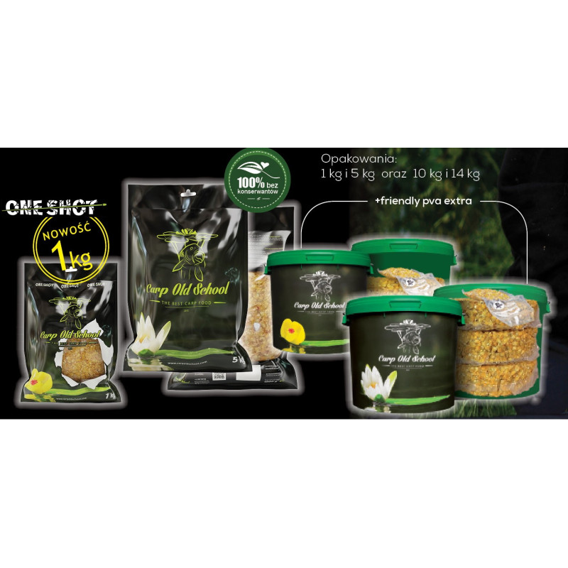 Zanęta Carp Old School wędkarska kukurydza 1kg / Scopex Zanęta Carp Old School wędkarska kukurydza 1kg / Scopex