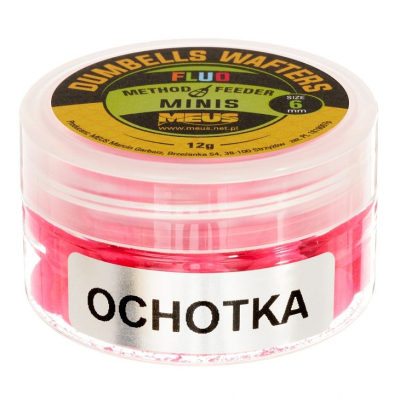 Kulki Meus hakowe Dumbells Fluo Wafters MINIS 15g / 8mm Kulki Meus hakowe Dumbells Fluo Wafters MINIS 15g / 8mm